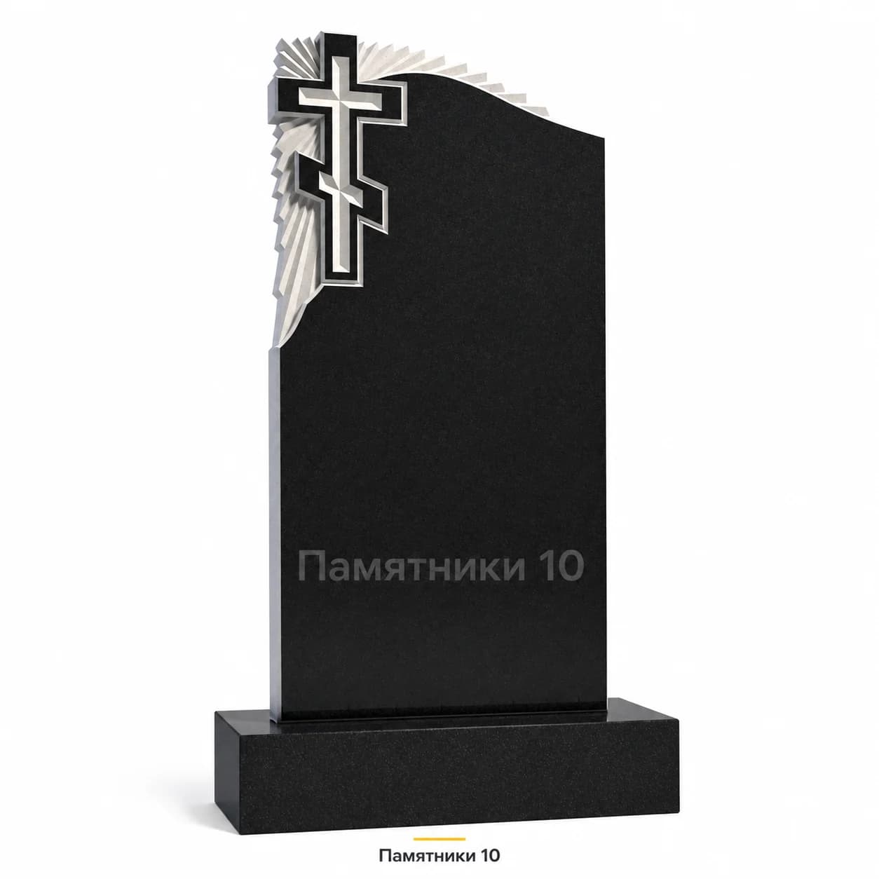 Памятник вертикальный резной РВ-103 из гранита