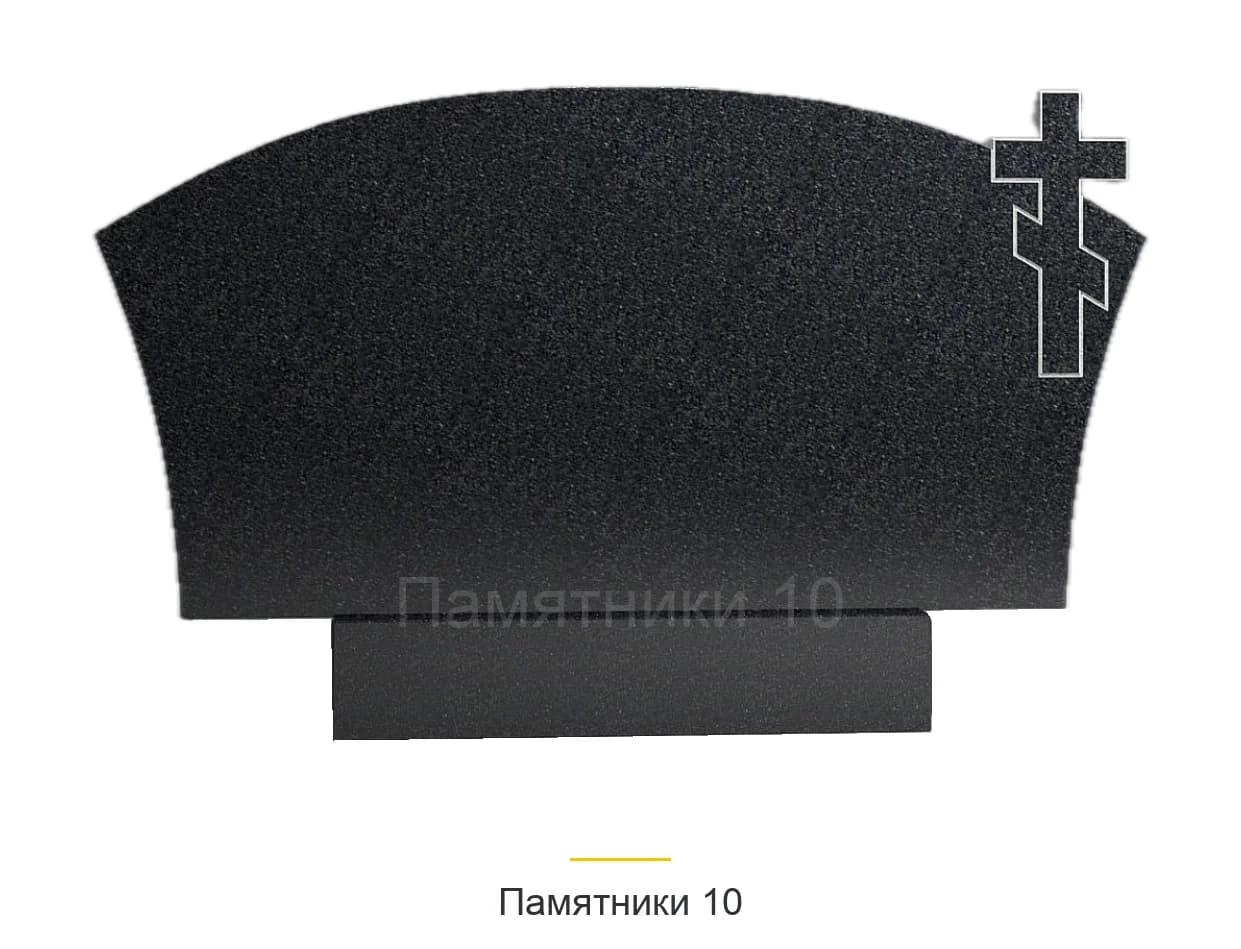 Памятник горизонтальный ГР-5 из гранита