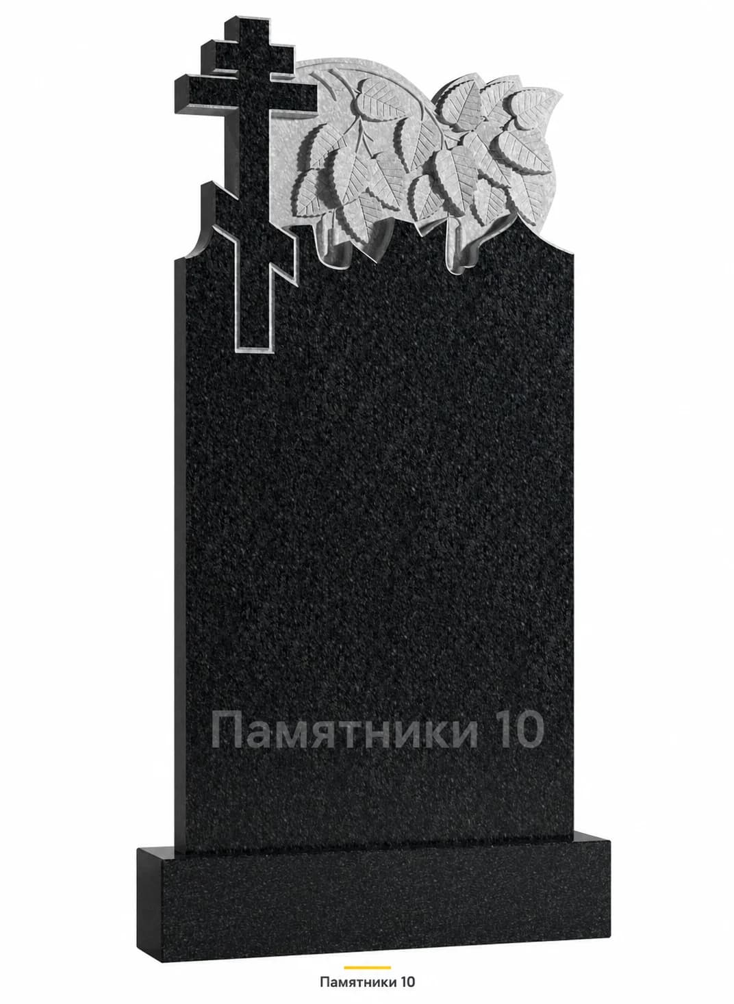 Памятник вертикальный резной РВ-172 из гранита
