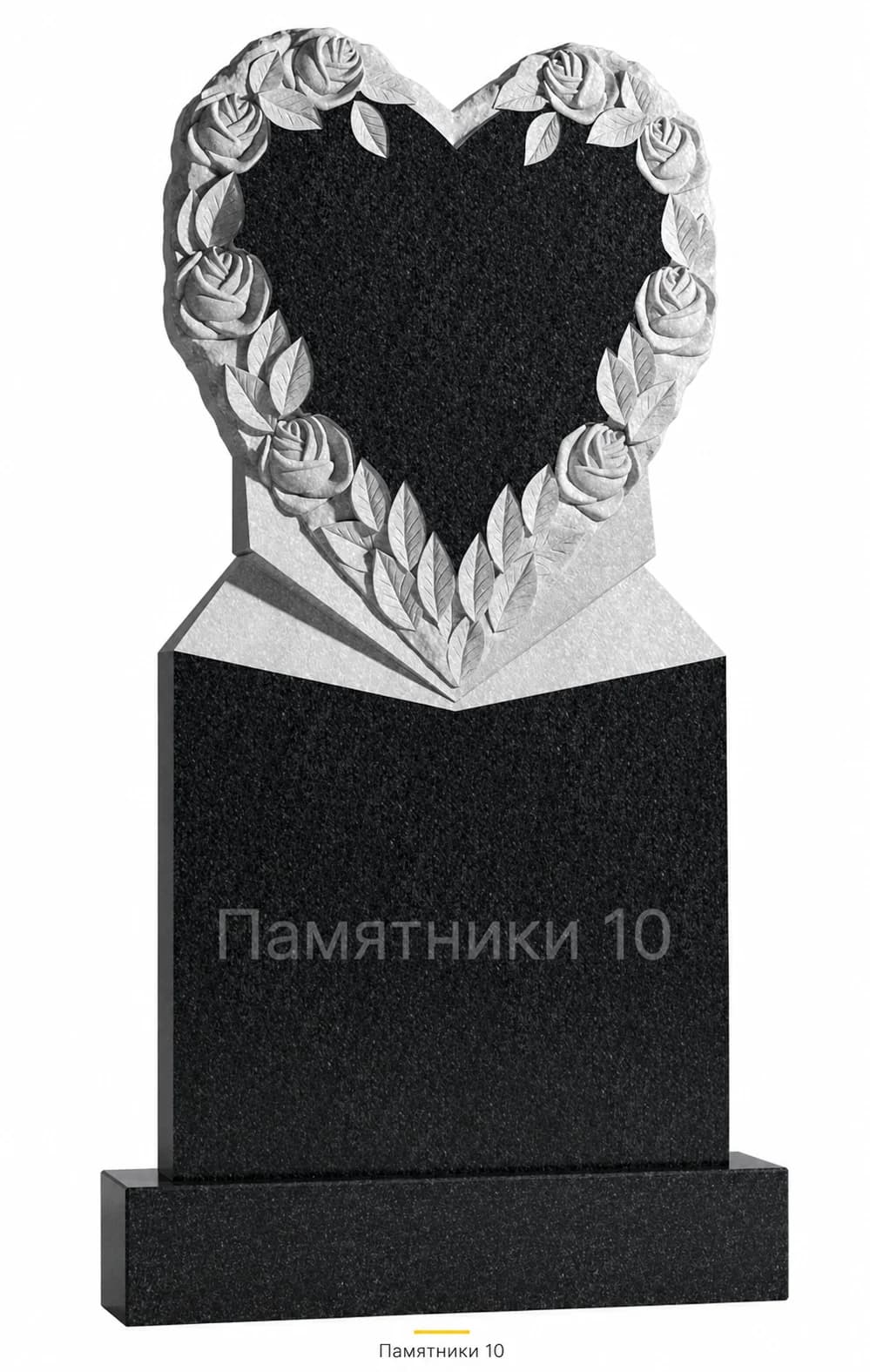 Памятник вертикальный резной РВ-28 из гранита