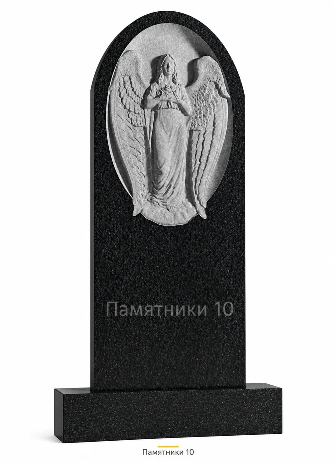 Памятник вертикальный резной РВ-134 из гранита