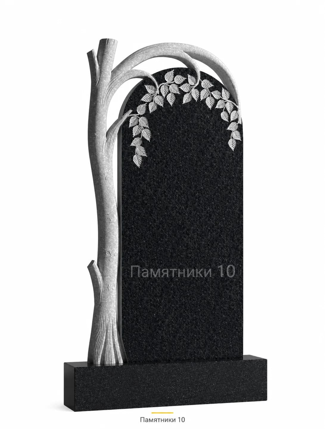 Памятник вертикальный резной РВ-168