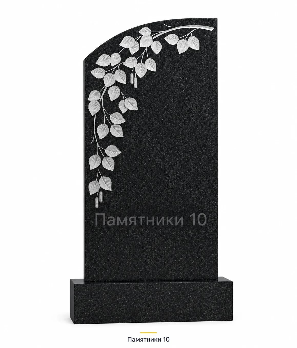 Памятник вертикальный резной РВ-170 из гранита