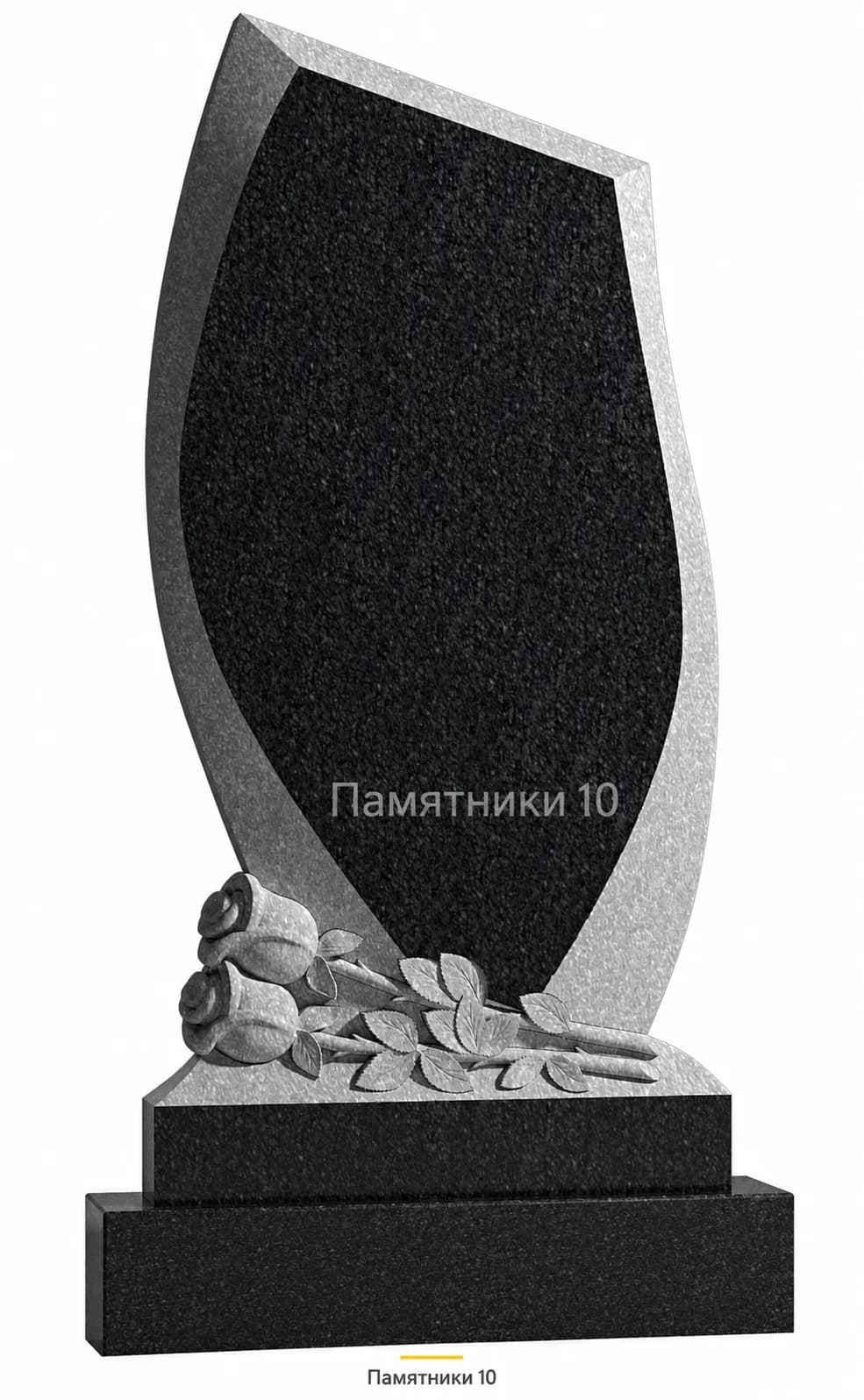 Памятник вертикальный резной РВ-85 из гранита