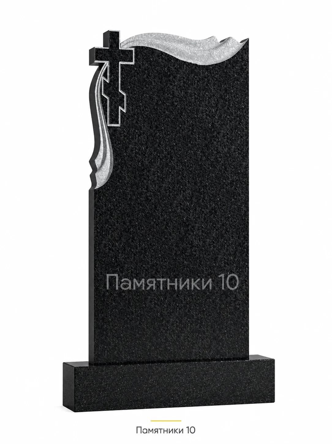 Памятник вертикальный резной РВ-60 из гранита