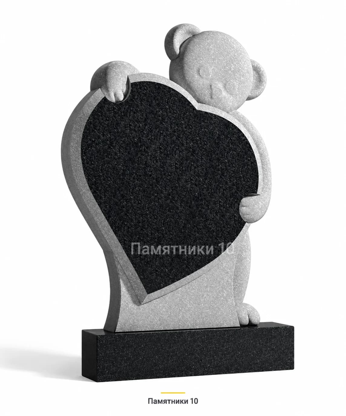 Памятник вертикальный резной РВ-41 из гранита