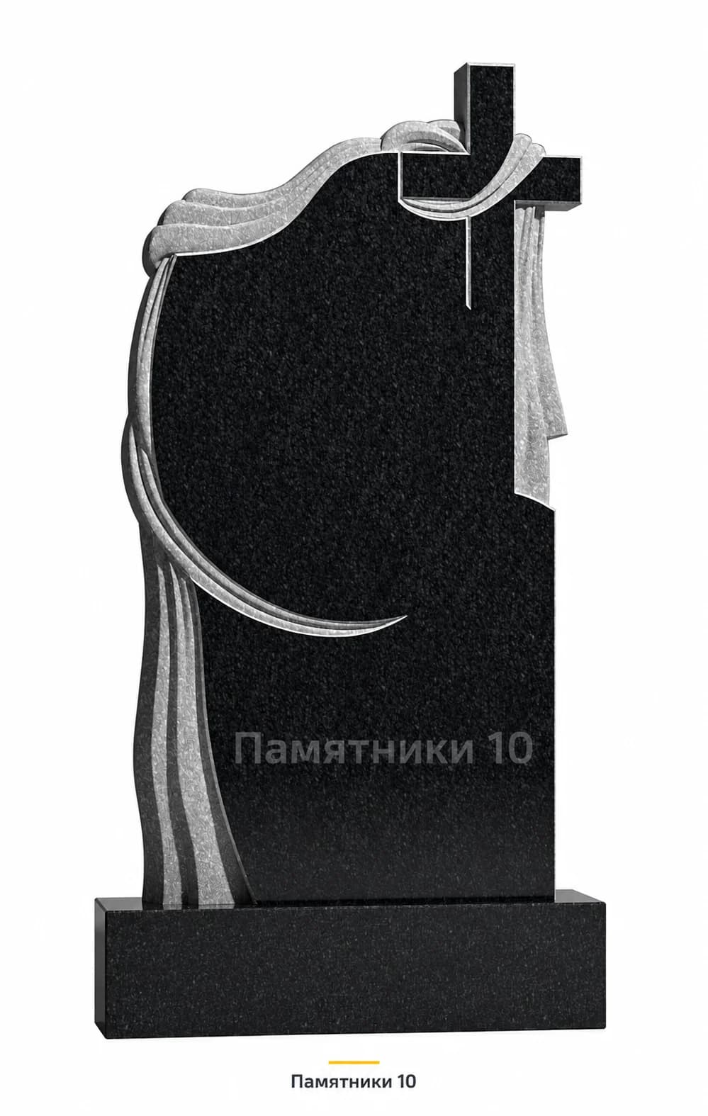 Памятник вертикальный резной РВ-108 из гранита
