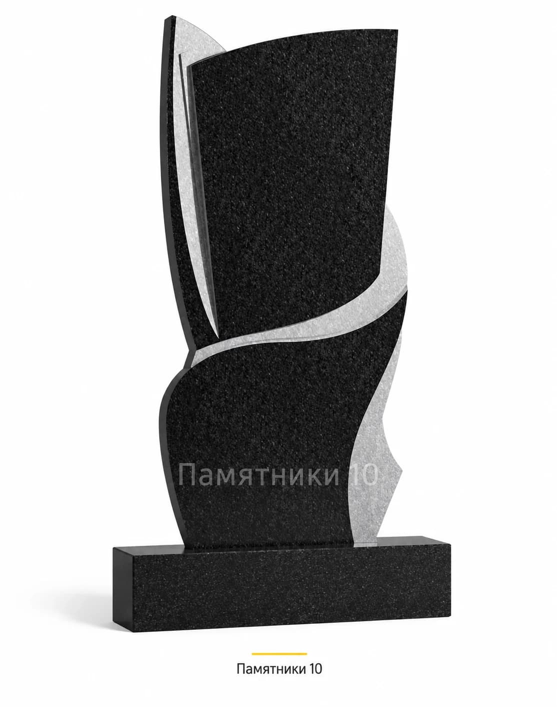 Памятник вертикальный резной РВ-217 из гранита