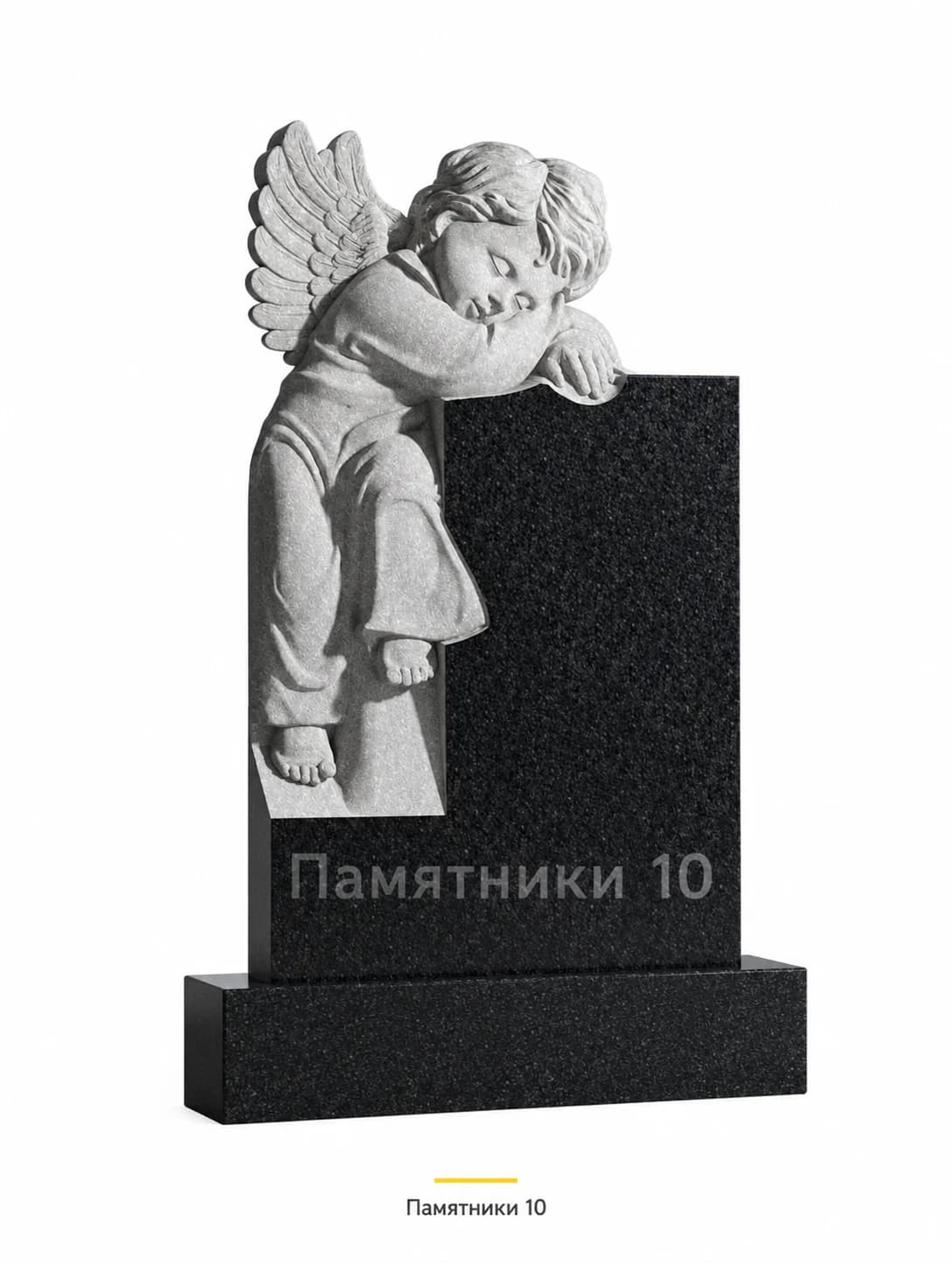 Памятник вертикальный резной РВ-155 из гранита