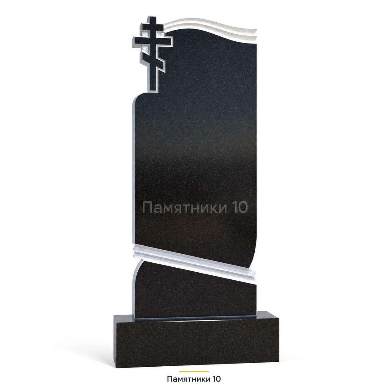 Памятник вертикальный резной РВ-52 из гранита