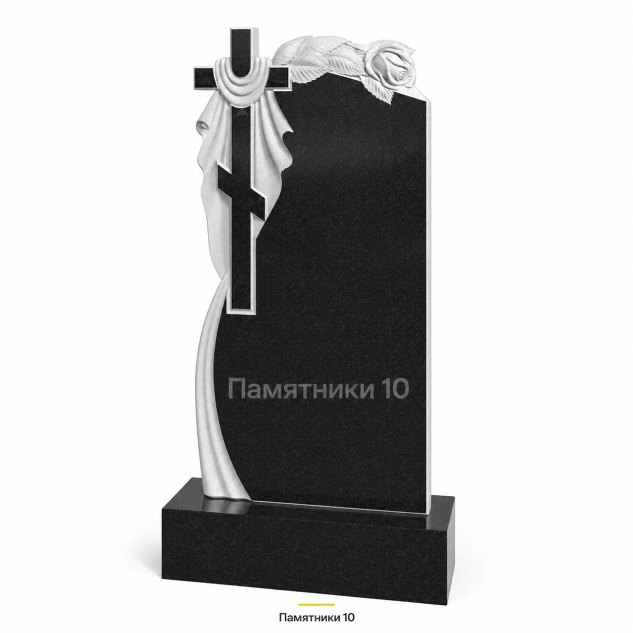 Памятник вертикальный резной РВ-110 из гранита