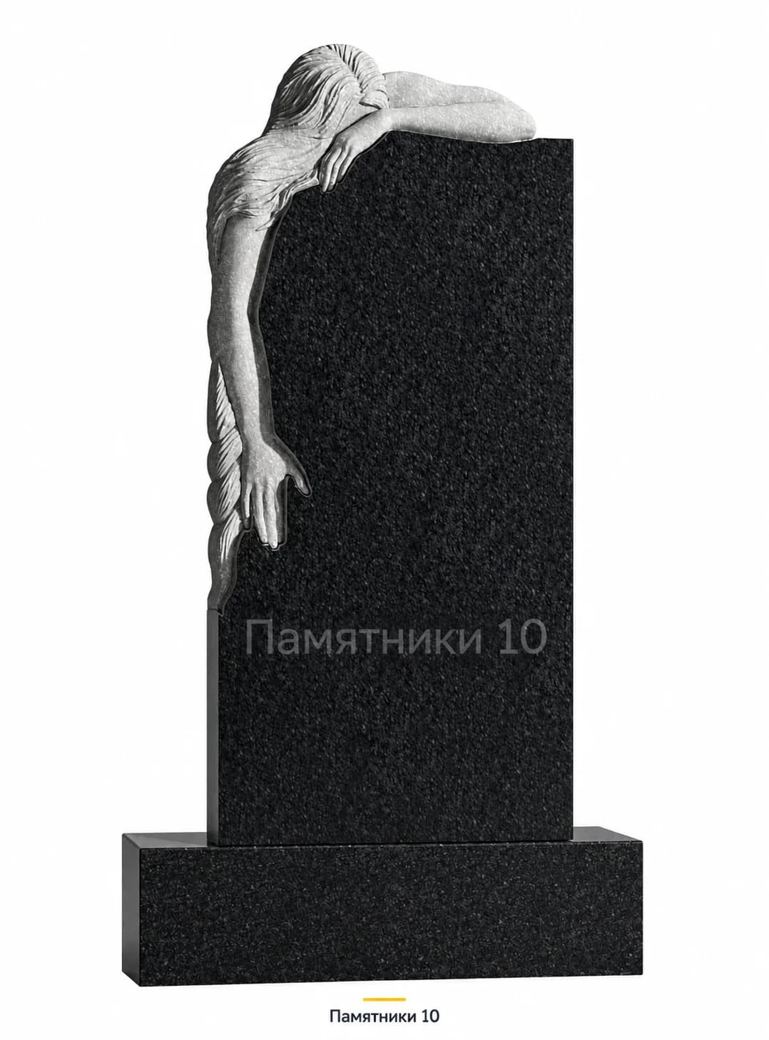 Памятник вертикальный резной РВ-239 из гранита