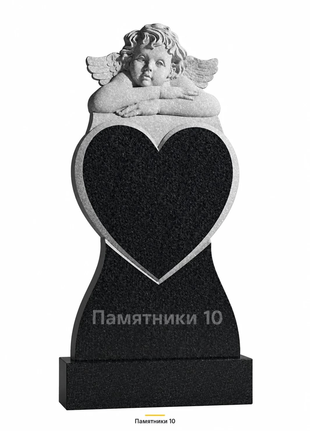 Памятник вертикальный резной РВ-34 из гранита