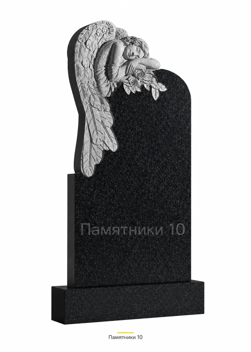 Памятник вертикальный резной РВ-149 из гранита