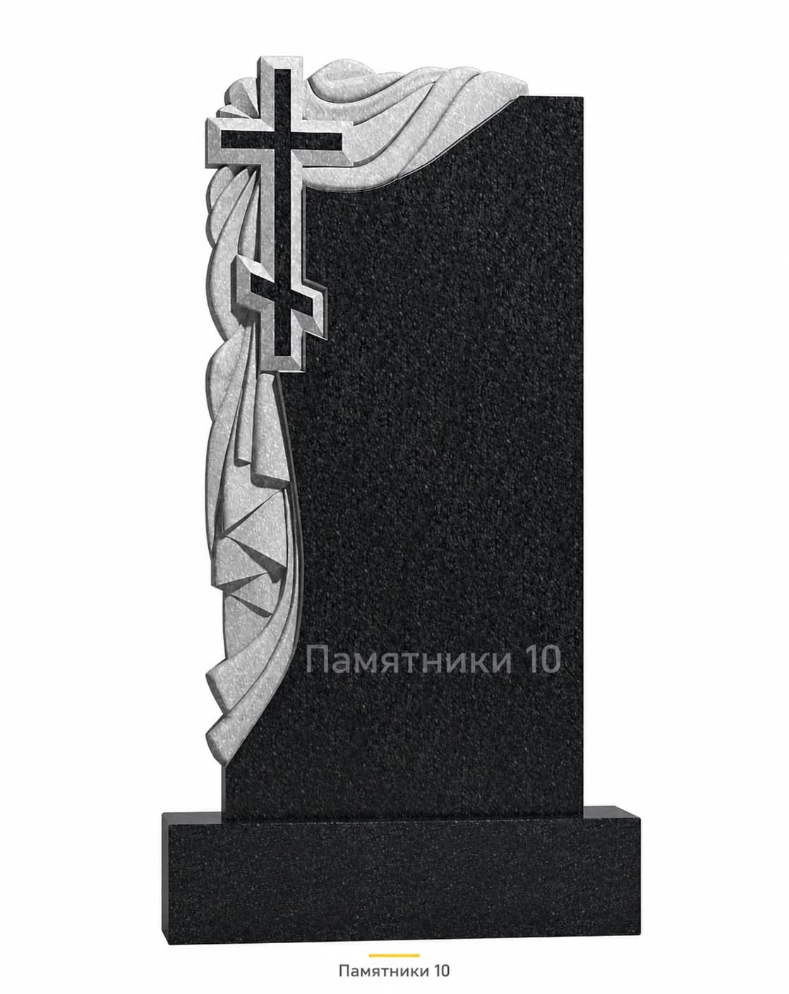 Памятник вертикальный резной РВ-71 из гранита