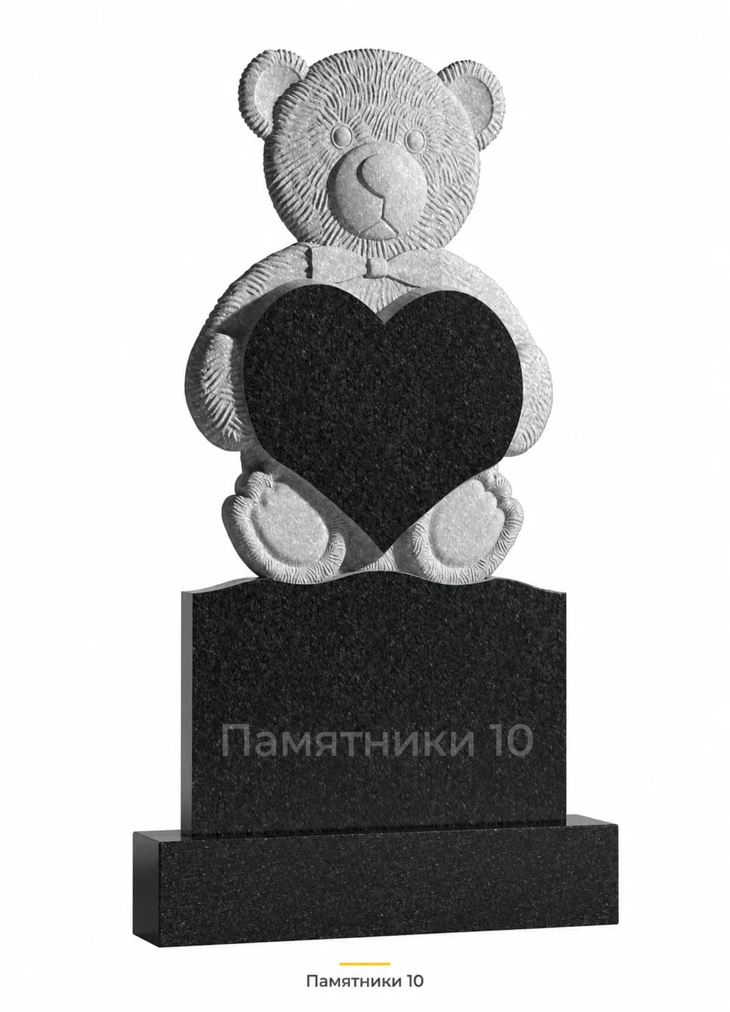 Памятник вертикальный резной РВ-40 из гранита