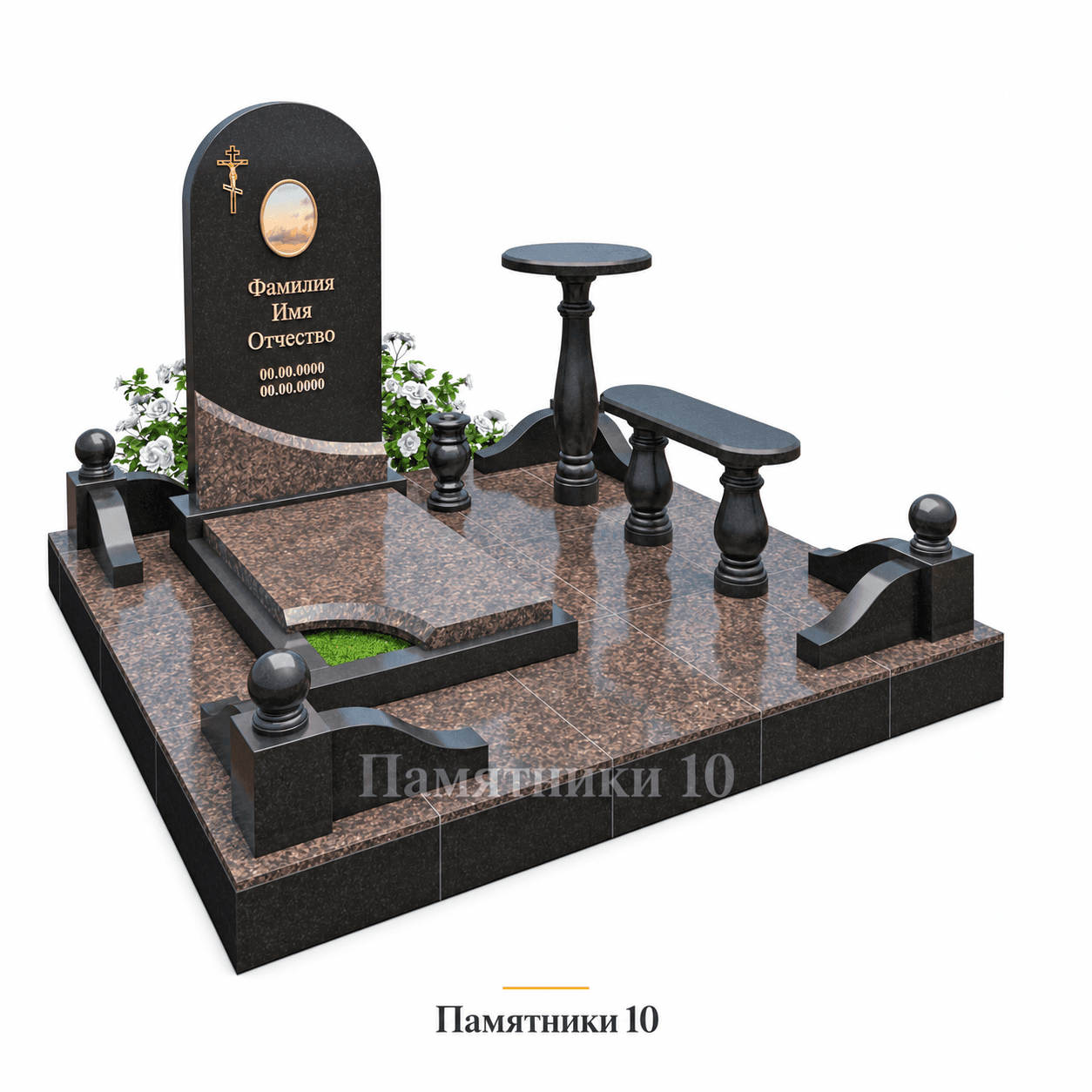 Мемориальный комплекс К-45 из гранита