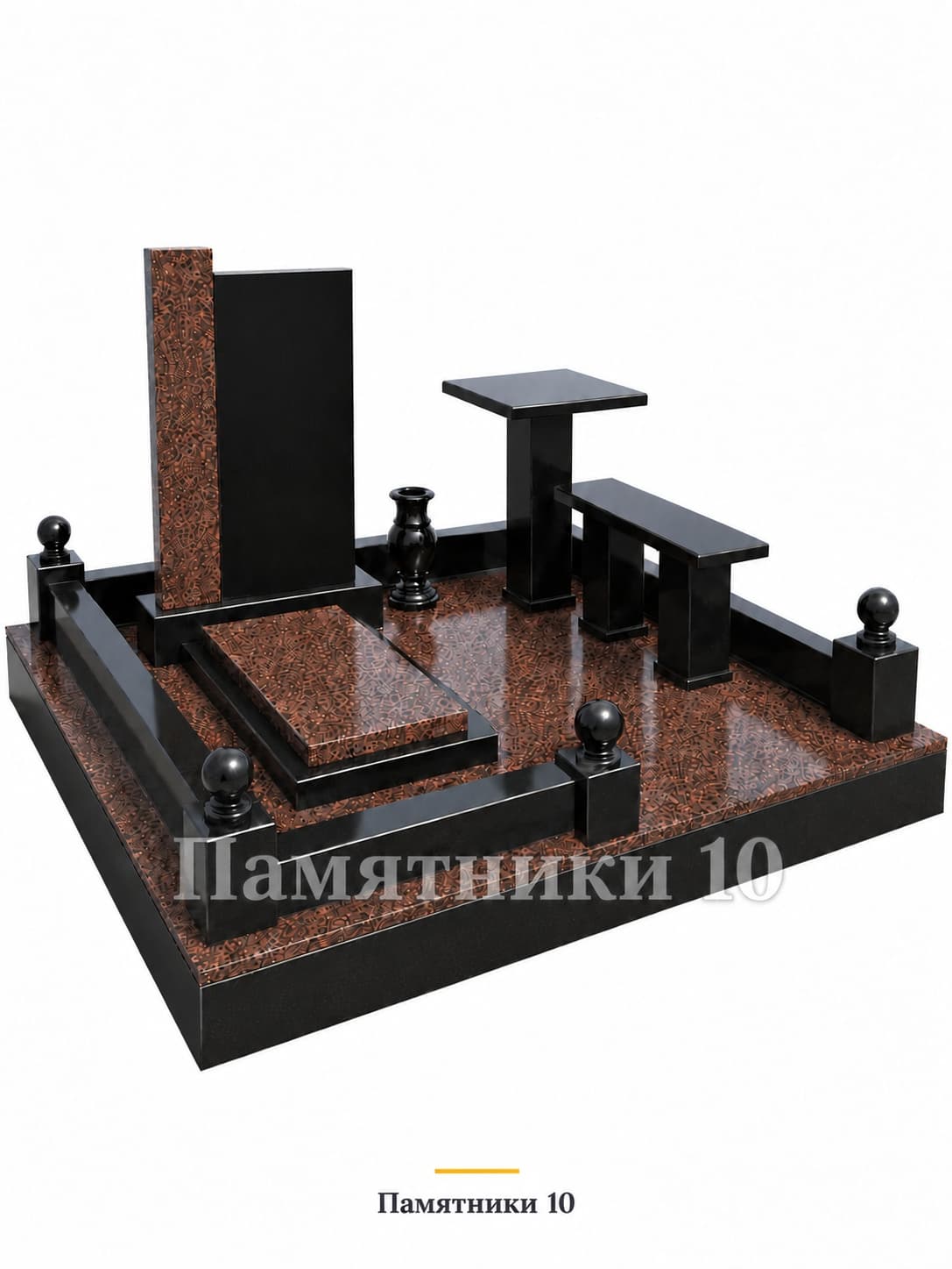 Мемориальный комплекс К-75 из гранита