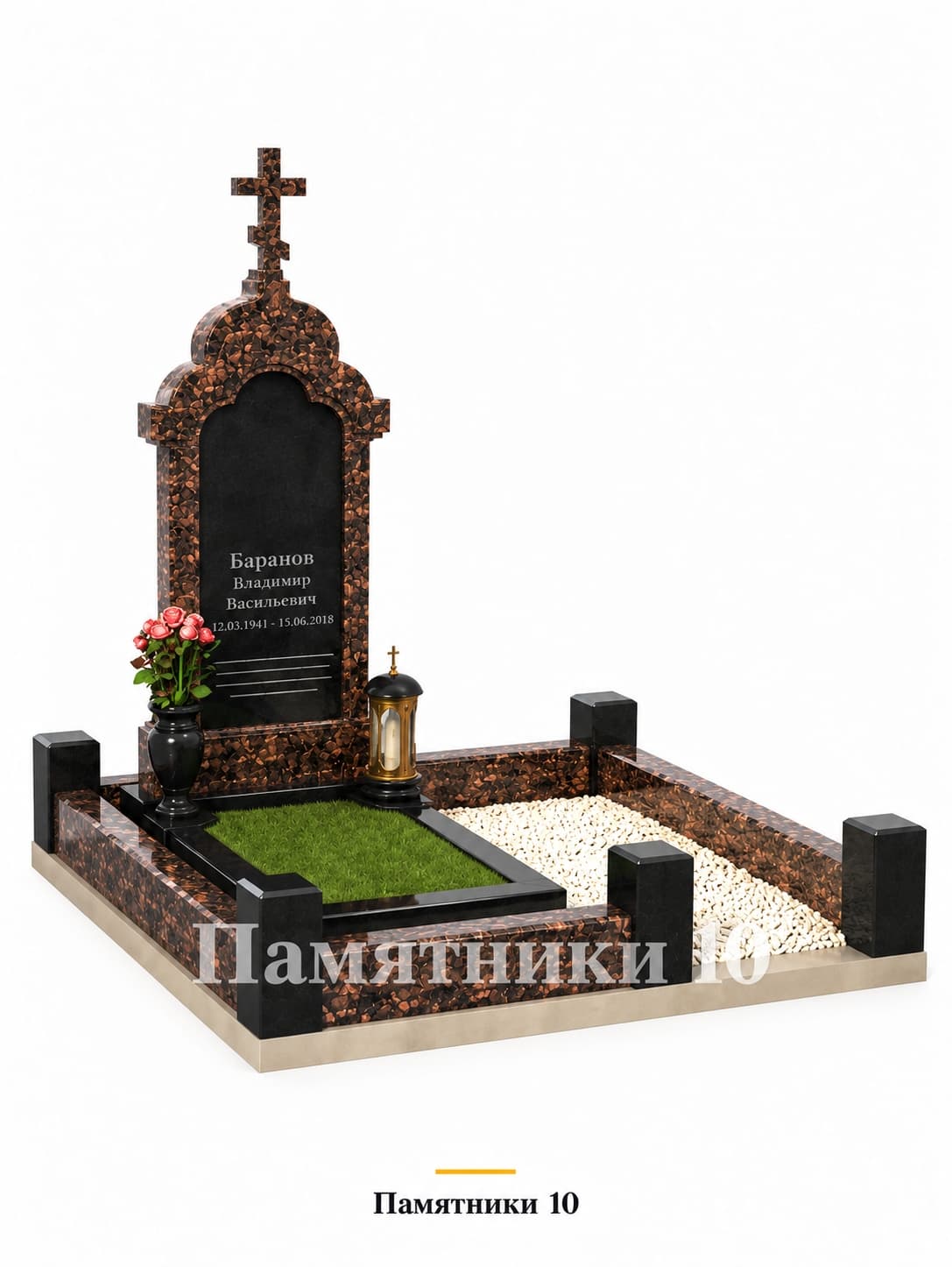 Мемориальный комплекс К-78 из гранита