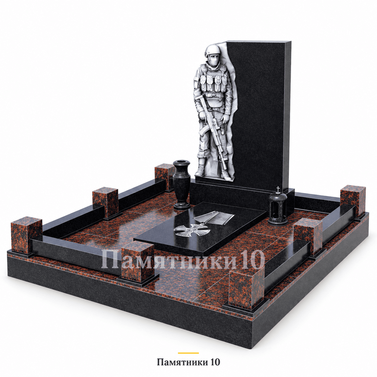 Мемориальный комплекс К-68 из гранита